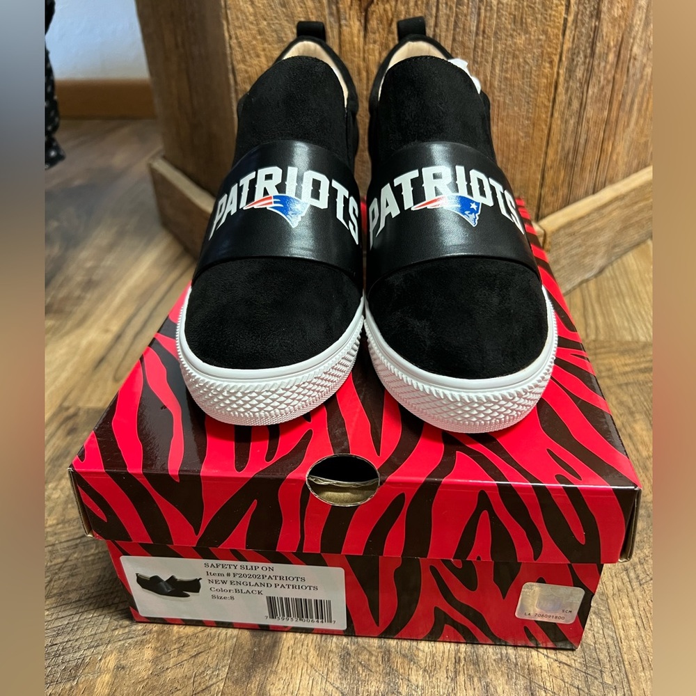 New England Patriots Cuce Women's Safety Slip-On Shoes
